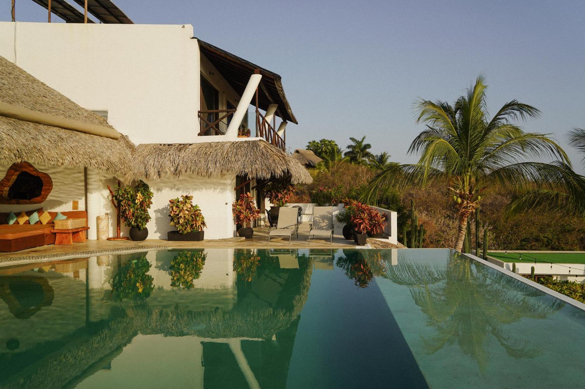Casa Nova, Infinity Pool, Ocean View, Private Beach Acces, Starlink Puerto Escondido  Exterior foto